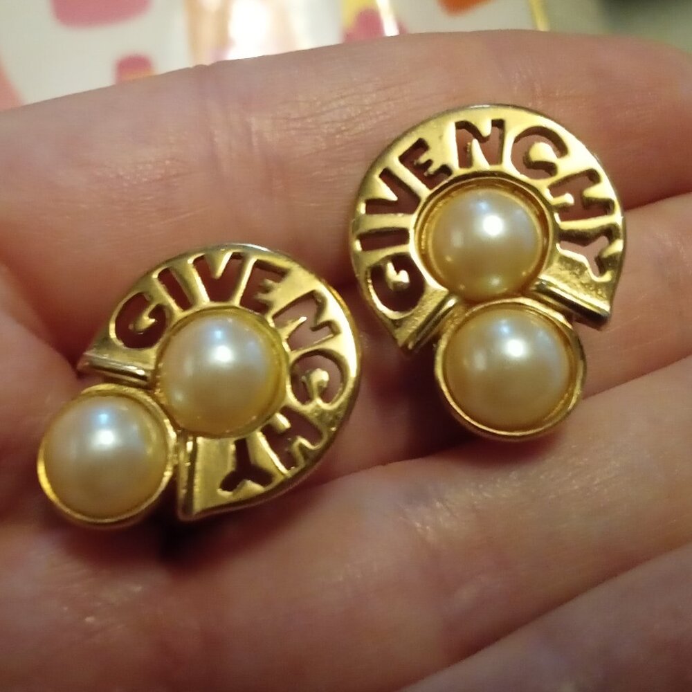 Givenchy Vintage Clip-on Earrings